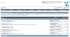 Desktop Screenshot of craftforum.com